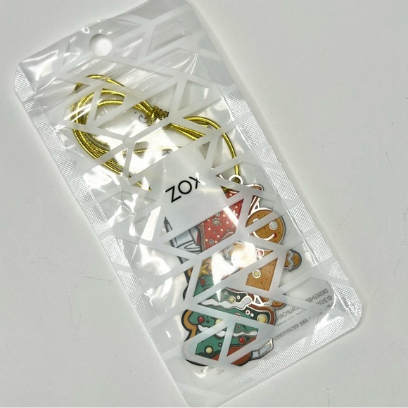 Zox 2023 Metal Ornament Cookies & Milk Merry Christmas #0370 NEW - Picture 4 of 4